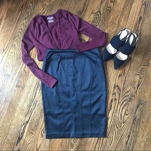 SALE🤩Warehouse silk-like pencil skirt